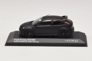 Ford Focus RS500 Mk2 Matte Black Minichamps 1:43 400088104 Metalli