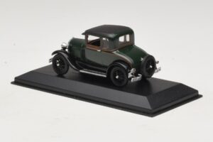 Ford Model A Standard Coupe Tummanvihreä Minichamps 1:43 400082101 Metalli — kuva 3 / 4