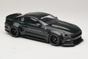 Ford Mustang Liberty Walk Vihreä GT Spirit 1:18 GT838 Hartsi — kuva 4 / 6