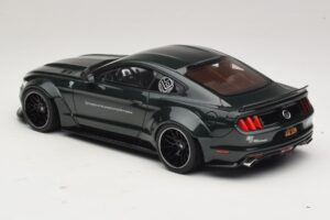 Ford Mustang Liberty Walk Vihreä GT Spirit 1:18 GT838 Hartsi — kuva 5 / 6