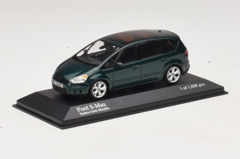 Ford S-Max Vihreä Metallinen Minichamps 1:43 400085401 Metalli