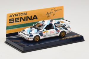 Ford Sierra RS Cosworth #1 A. Senna Rally Test 1986 Minichamps 1:43 540864399 Metalli — kuva 2 / 4