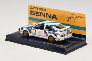 Ford Sierra RS Cosworth #1 A. Senna Rally Test 1986 Minichamps 1:43 540864399 Metalli — kuva 3 / 4