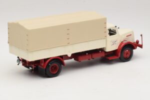 Henschel HS 140 Lava-auto Valkoinen Punainen Minichamps 1:43 439171020 Metalli — kuva 2 / 6