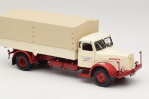 Henschel HS 140 Lava-auto Valkoinen Punainen Minichamps 1:43 439171020 Metalli — kuva 4 / 6