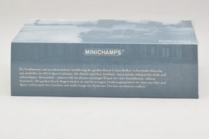 Horch 853 A Sport Cabriolet Musta Sininen Minichamps 1:43 436012036 Metalli — kuva 4 / 5