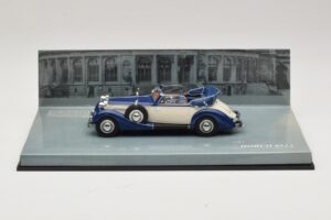 Horch 853 Cabriolet Sininen Minichamps 1:43 436012032 Metalli