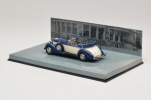 Horch 853 Cabriolet Sininen Minichamps 1:43 436012032 Metalli — kuva 3 / 5