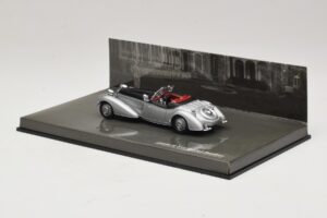 Horch 855 Special Roadster Hopea Musta Minichamps 1:43 436014204 Metalli — kuva 3 / 5