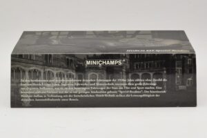 Horch 855 Special Roadster Hopea Musta Minichamps 1:43 436014204 Metalli — kuva 4 / 5