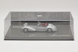 Horch 855 Special Roadster Hopea Musta Minichamps 1:43 436014204 Metalli — kuva 5 / 5