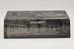 Horch 855 Special Roadster Hopea Sininen Minichamps 1:43 436014202 Metalli — kuva 4 / 5