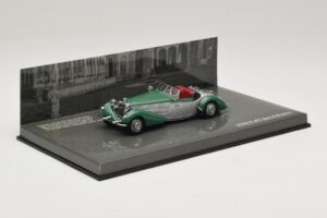 Horch 855 Special Roadster Hopea Vihreä Minichamps 1:43 436014205 Metalli — kuva 2 / 5