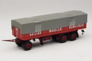 Kassbohrer Lava-perävaunu Mauler Remscheid Minichamps 1:43 439161099 Metalli