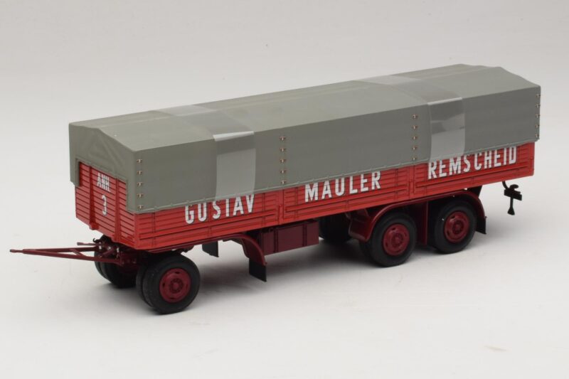 Kassbohrer Lava-perävaunu Mauler Remscheid Minichamps 1:43 439161099 Metalli