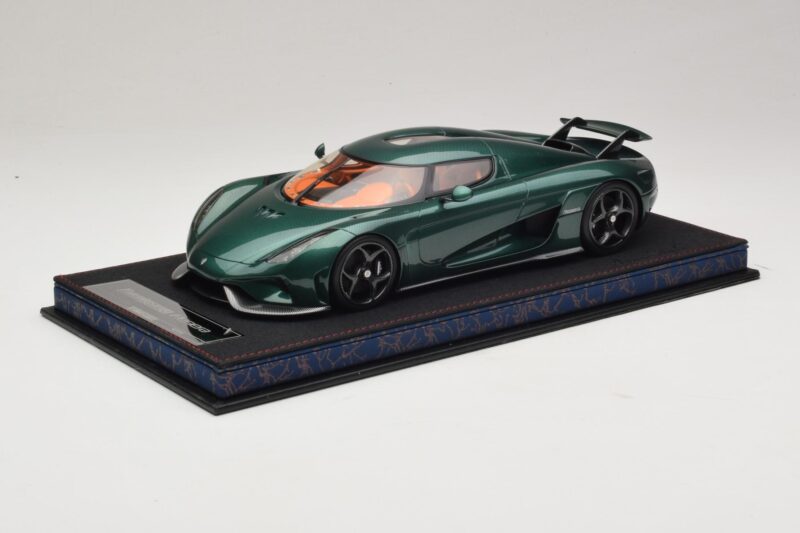 Koenigsegg Regera Vihreä Sävytetty Hiilikuitu FrontiArt 1:18 AS010-110 Hartsi