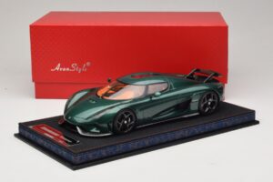 Koenigsegg Regera Vihreä Sävytetty Hiilikuitu FrontiArt 1:18 AS010-110 Hartsi — kuva 6 / 7