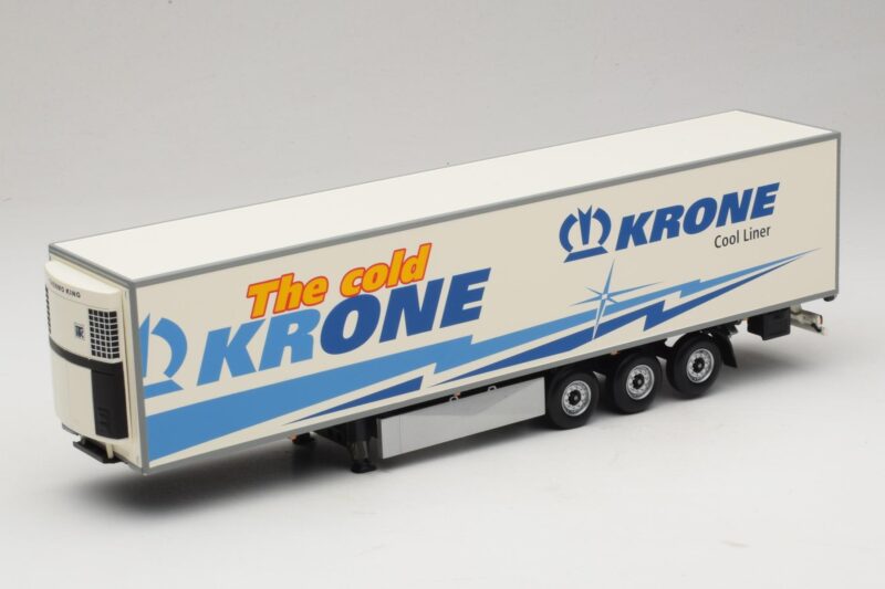 Krone Cooliner Nivelletty Laatikkoperävaunu Minichamps 1:43 439911040 Metalli
