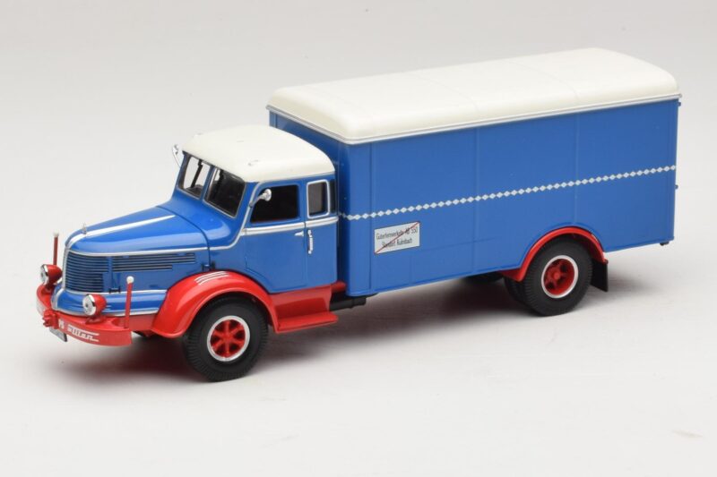 Krupp Titan Umpikoriauto Sininen Punainen Minichamps 1:43 439069040 Metalli