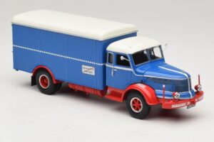 Krupp Titan Umpikoriauto Sininen Punainen Minichamps 1:43 439069040 Metalli — kuva 4 / 6