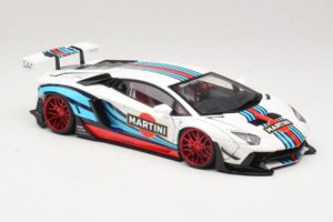 Lamborghini Aventador LB Works Martini Livery AUTOart 1:18 79185 Komposiitti — kuva 6 / 8