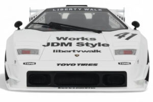 Lamborghini Countach LB-Works Valkoinen GT Spirit 1:18 Z356-WH Hartsi — kuva 4 / 5