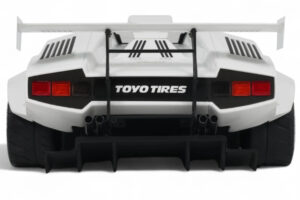 Lamborghini Countach LB-Works Valkoinen GT Spirit 1:18 Z356-WH Hartsi — kuva 5 / 5