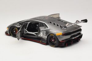 Lamborghini Huracan LP620-2 Super Trofeo #63 Tummanharmaa 2016 AUTOart 1:18 81559 Komposiitti — kuva 5 / 8