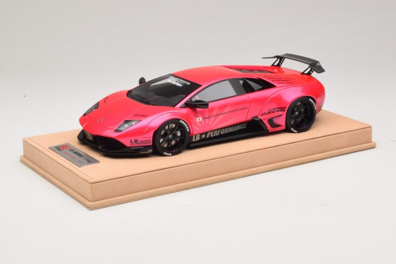 Lamborghini Murcielago Liberty Walk Kiiltävä Pinkki AB Models 1:18 REMC044 Hartsi