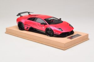 Lamborghini Murcielago Liberty Walk Kiiltävä Pinkki AB Models 1:18 REMC044 Hartsi — kuva 4 / 7