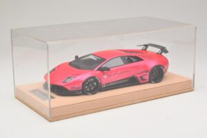 Lamborghini Murcielago Liberty Walk Kiiltävä Pinkki AB Models 1:18 REMC044 Hartsi — kuva 6 / 7