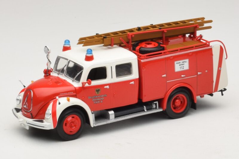 Magirus-Deutz Merkur TLF 16 Palokunta Dortmund Minichamps 1:43 439141972 Metalli
