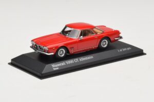 Maserati 5000 GT Allemano Punainen Minichamps 1:43 437123321 Metalli — kuva 2 / 4