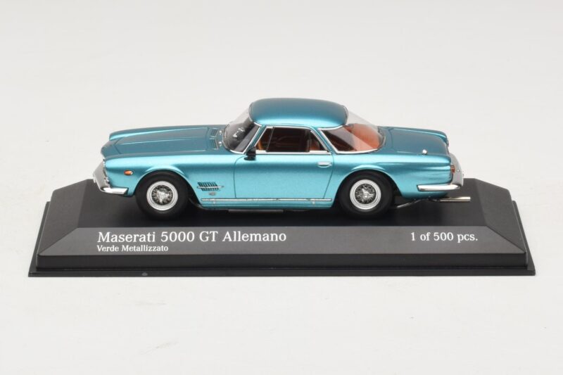 Maserati 5000 GT Allemano Verde Metallizzato Minichamps 1:43 437123320 Metalli