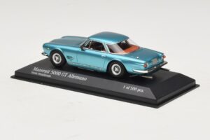 Maserati 5000 GT Allemano Verde Metallizzato Minichamps 1:43 437123320 Metalli — kuva 3 / 4