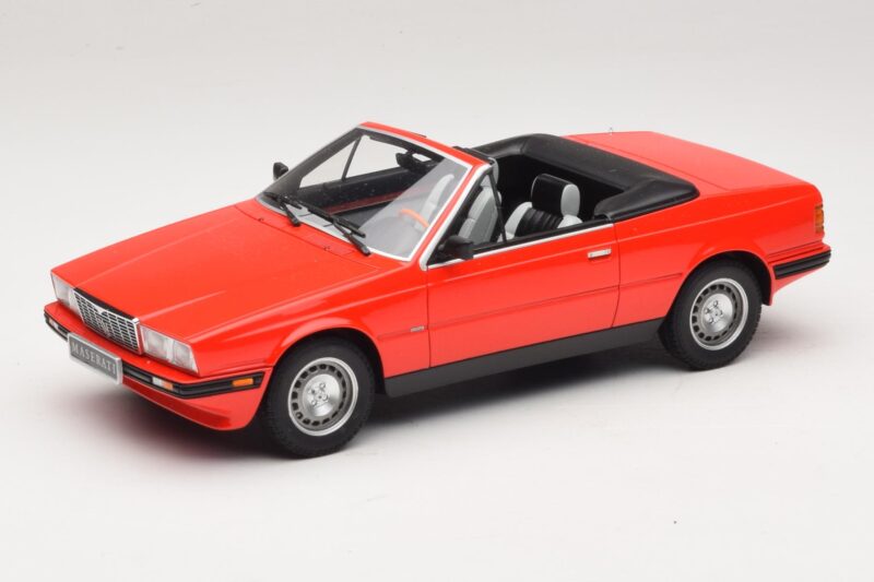 Maserati Biturbo Spyder Punainen Minichamps 1:18 107123530 Hartsi