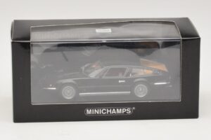 Maserati Indy Musta Minichamps 1:43 437123121 Metalli — kuva 4 / 4