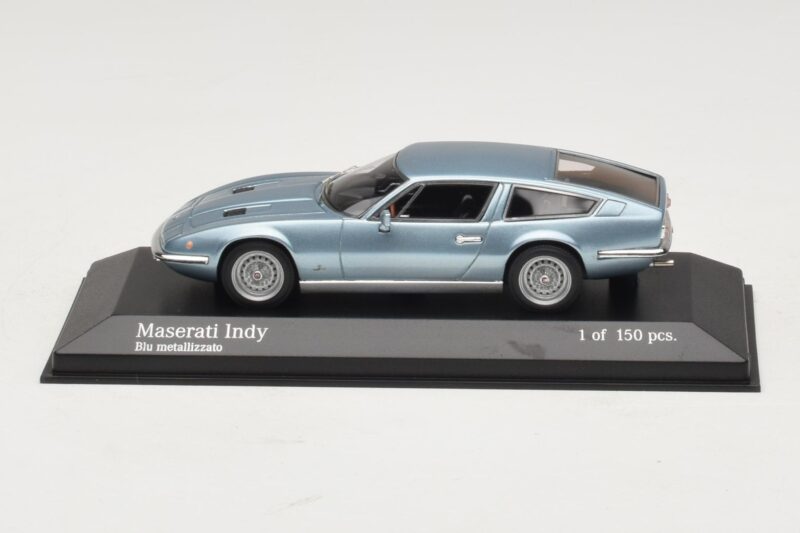 Maserati Indy Blue Metallic Minichamps 1:43 437123122 Metalli