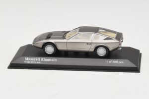 Maserati Khamsin Grey Metallic Minichamps 1:43 437123220 Metalli