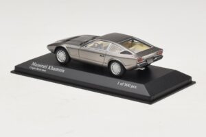 Maserati Khamsin Grey Metallic Minichamps 1:43 437123220 Metalli — kuva 3 / 4