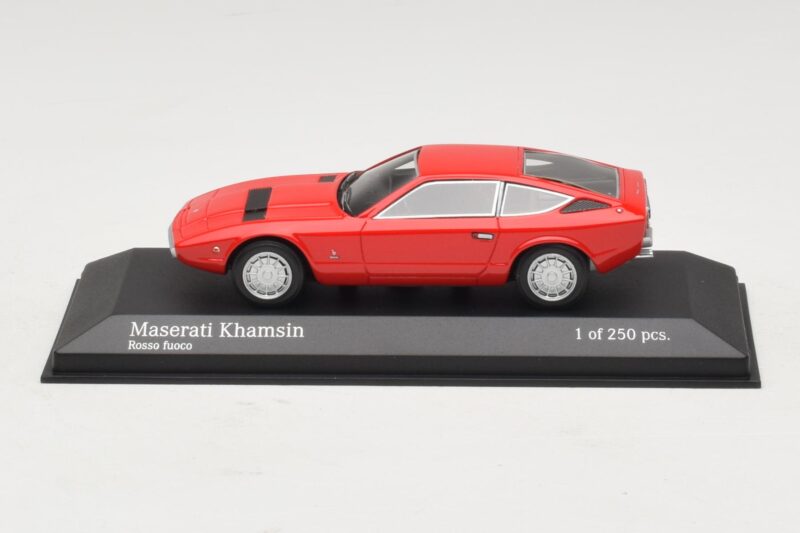 Maserati Khamsin Punainen Minichamps 1:43 437123224 Metalli