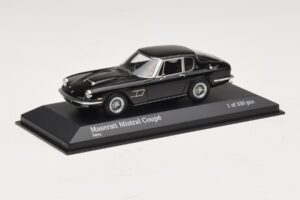 Maserati Mistral Musta Minichamps 1:43 437123421 Metalli — kuva 2 / 4