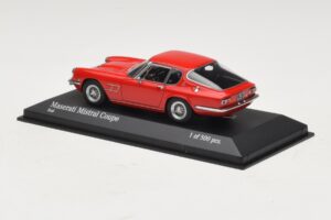 Maserati Mistral Punainen Minichamps 1:43 437123424 Metalli — kuva 3 / 4