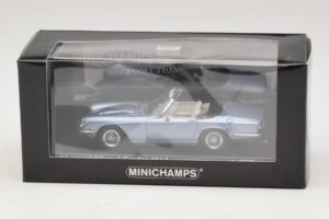Maserati Mistral Spyder Light Blue Metallic Minichamps 1:43 437123432 Metalli — kuva 4 / 4