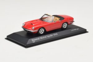 Maserati Mistral Spyder Punainen Minichamps 1:43 437123430 Metalli — kuva 2 / 4