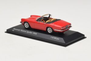 Maserati Mistral Spyder Punainen Minichamps 1:43 437123430 Metalli — kuva 3 / 4