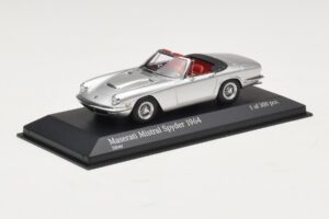 Maserati Mistral Spyder Hopea Minichamps 1:43 437123431 Metalli — kuva 2 / 4