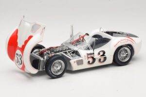 Maserati Tipo 61 #53 B. Krause Los Angeles Times Grand Prix Winner 1960 Minichamps 1:18 100601253 Metalli — kuva 2 / 8