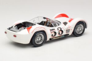 Maserati Tipo 61 #53 B. Krause Los Angeles Times Grand Prix Winner 1960 Minichamps 1:18 100601253 Metalli — kuva 3 / 8