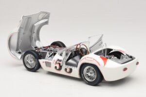 Maserati Tipo 61 #53 B. Krause Los Angeles Times Grand Prix Winner 1960 Minichamps 1:18 100601253 Metalli — kuva 5 / 8